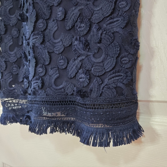 Trina Turk Energetic Navy Blue Cocktail Dress - Picture 7 of 10